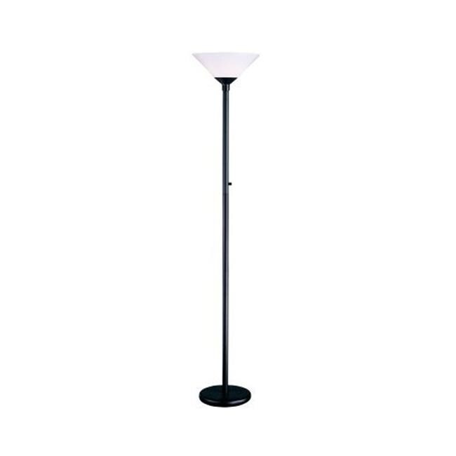 Adesso 750001 Aries Torchiere Floor Lamp Black Floor Lamps Michaels