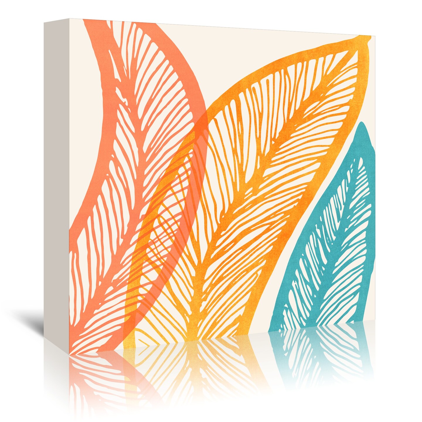 Summer On The Horizon By Modern Tropical - 6 Piece Canvas Set