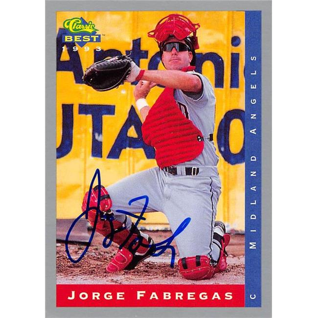 Autograph Warehouse 465720 Fabregas Autographed Baseball Card