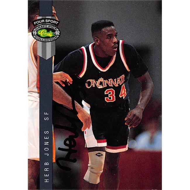 Autograph Warehouse 623638 Herb Jones Autographed Basketball Card