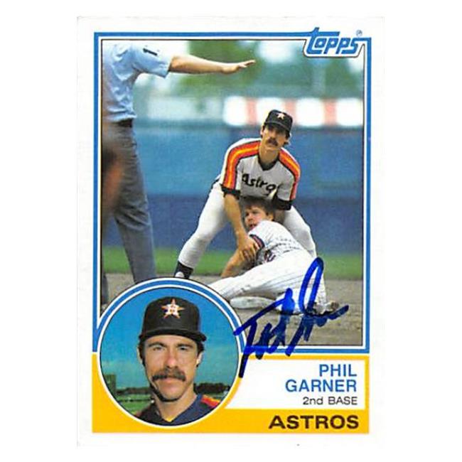 Autograph Warehouse 586484 Phil Garner Autographed Baseball Card ...