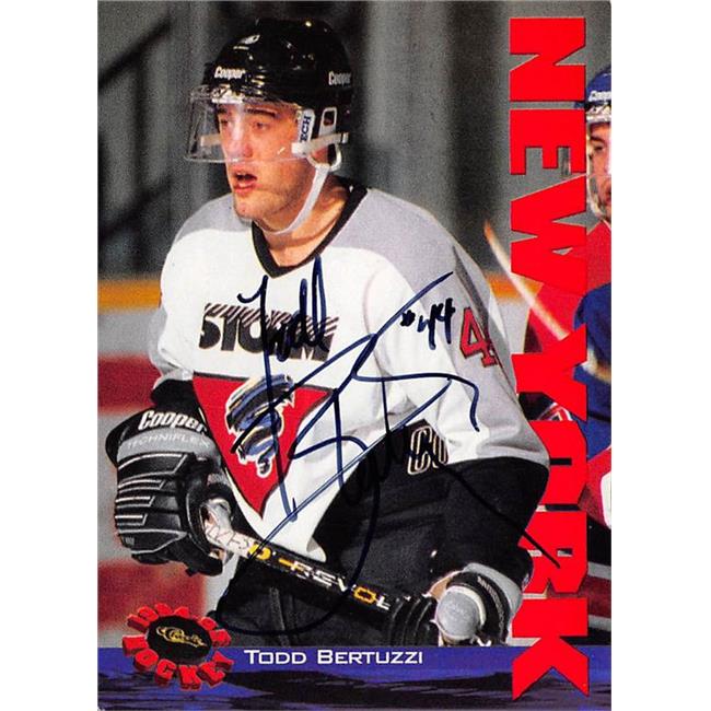 Autograph Warehouse 621120 Todd Bertuzzi Autographed Hockey Card