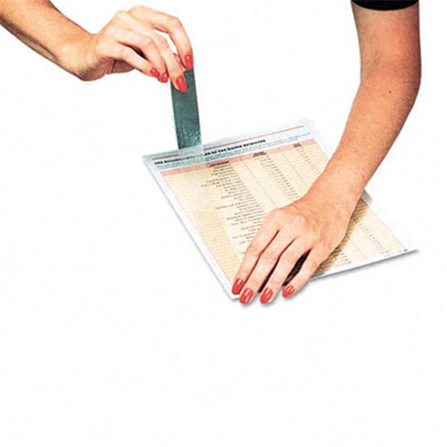 CLine 64112 Clear Mylar SelfAdhesive Reinforcing Strips 1 x 103/4