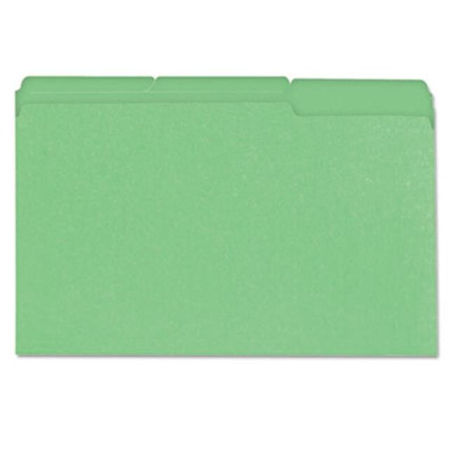 Universal 10522 Colored File Folder, .33 Cut OnePly Tab, Legal, Bright