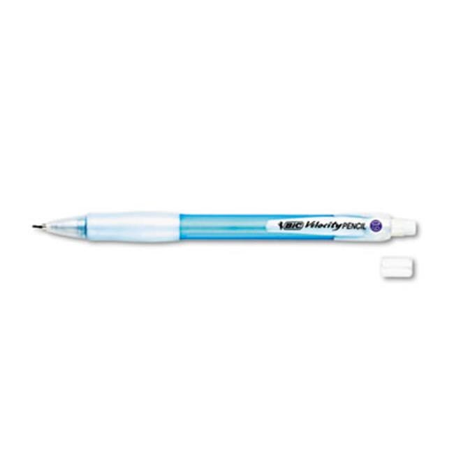 Bic MV11 BLK Velocity Mechanical Pencil, HB No. 2, 0.9 mm, Blue Barrel