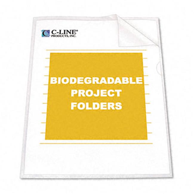 CLine 62627 Ecological Project Folders Polypropylene Letter Size 25