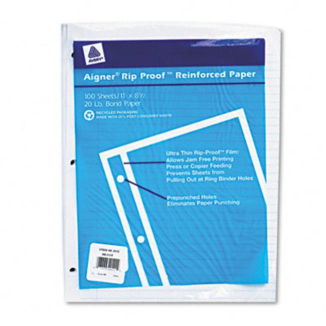 Rediform 20122 Heavyweight Reinforced Bond Filler Paper 11x81/2 5/16