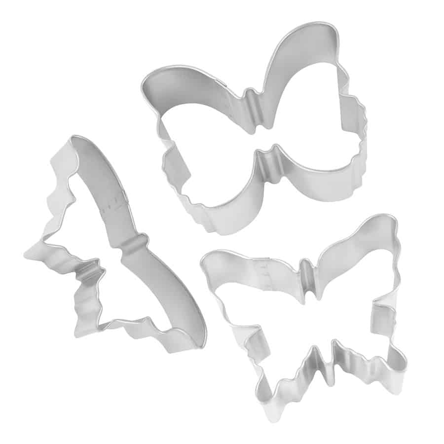 Butterfly 3 PC Cookie Cutter Set