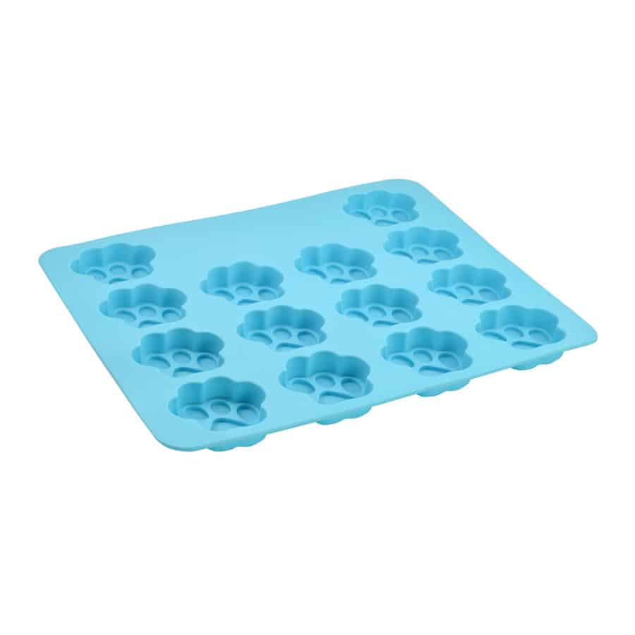 Paw Print Pet Treat Silicone Mold