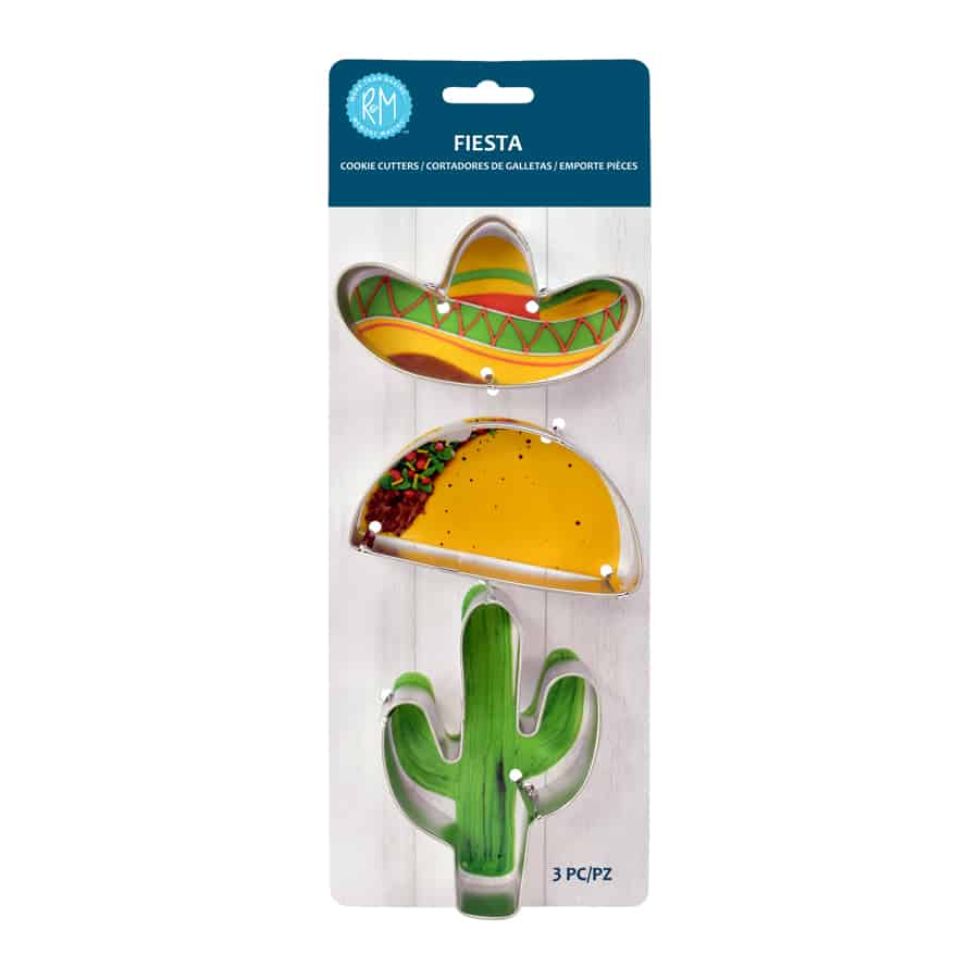 Fiesta 3 PC Cookie Cutter Set