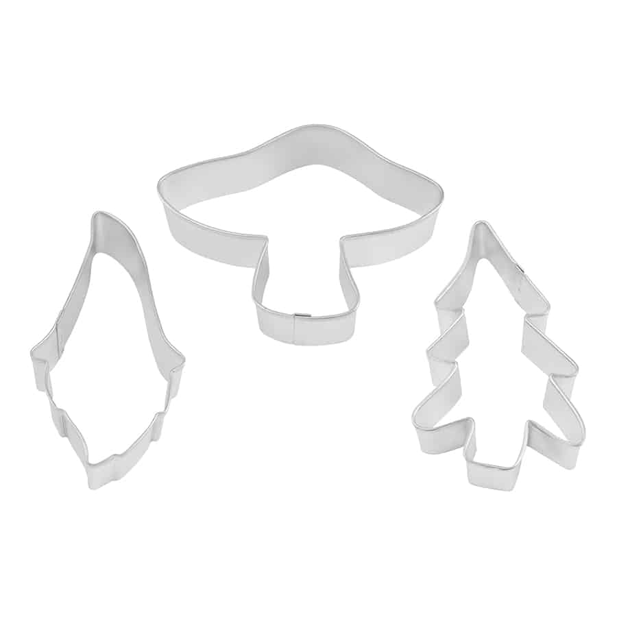 Enchanted Gnome 3 PC Cookie Cutter Set