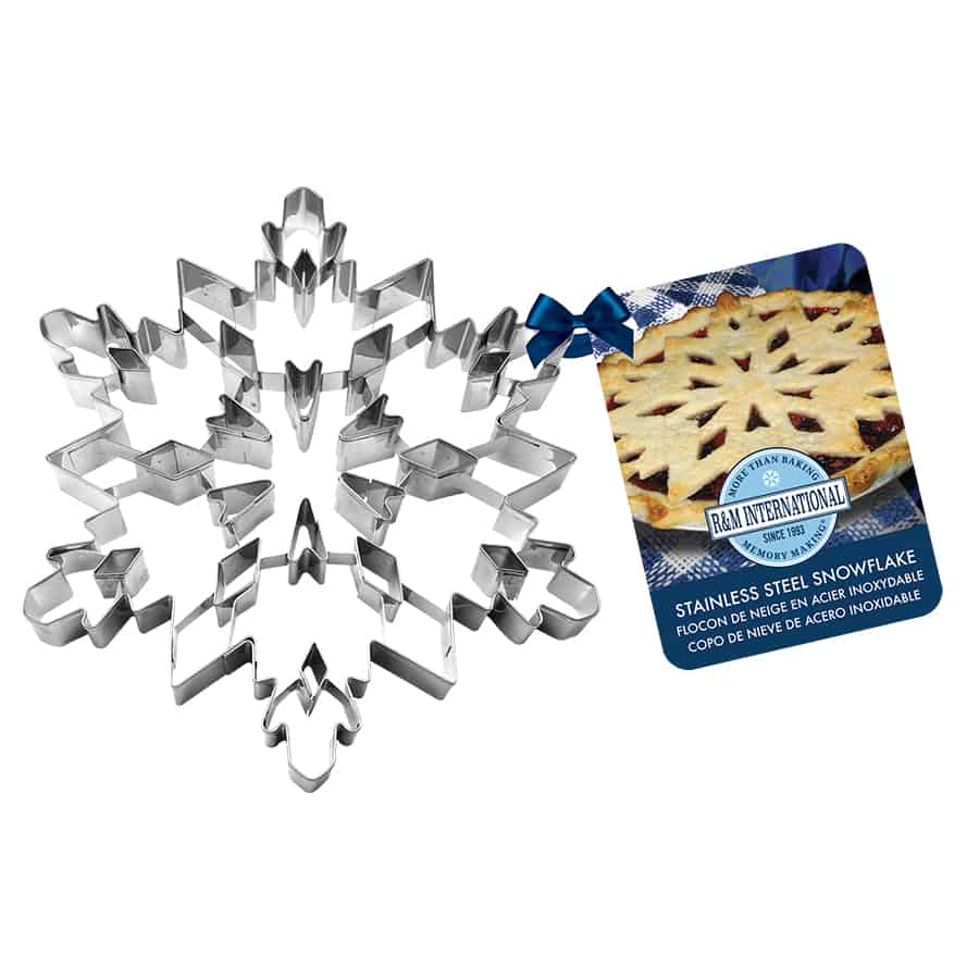 Snowflake Cookie Cutter 7.5&#x22; S/S