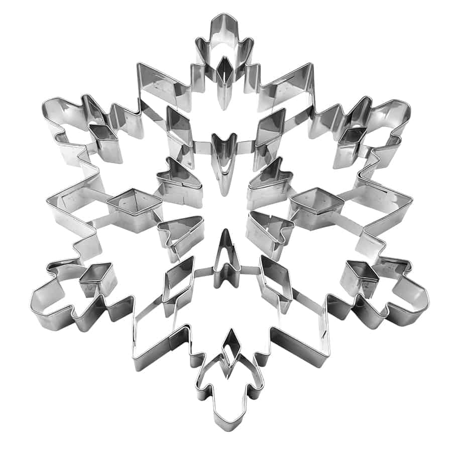 Snowflake Cookie Cutter 7.5&#x22; S/S