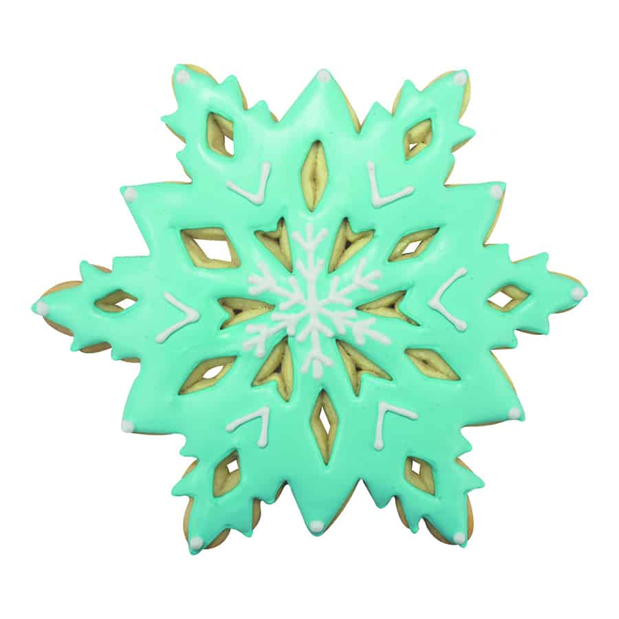 Snowflake Cookie Cutter 7.5&#x22; S/S