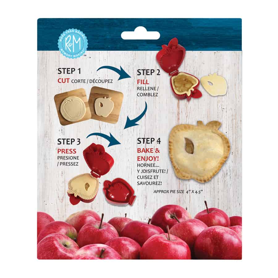 Pocket Pie Maker Apple Shape 5&#x22;