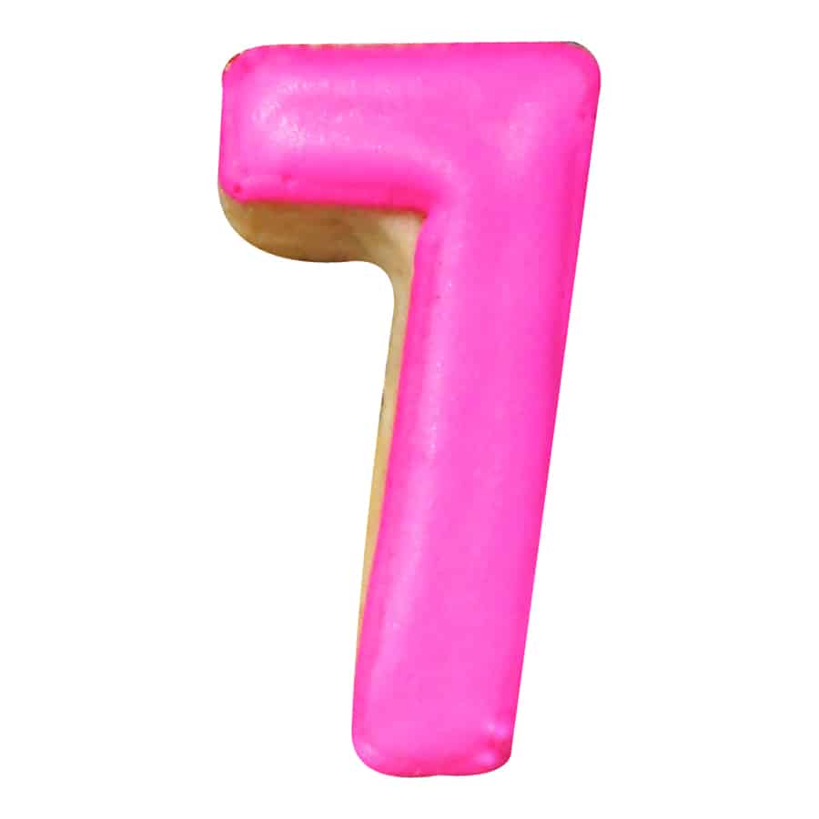 Mini Number Cookie Cutters 9 PC Set