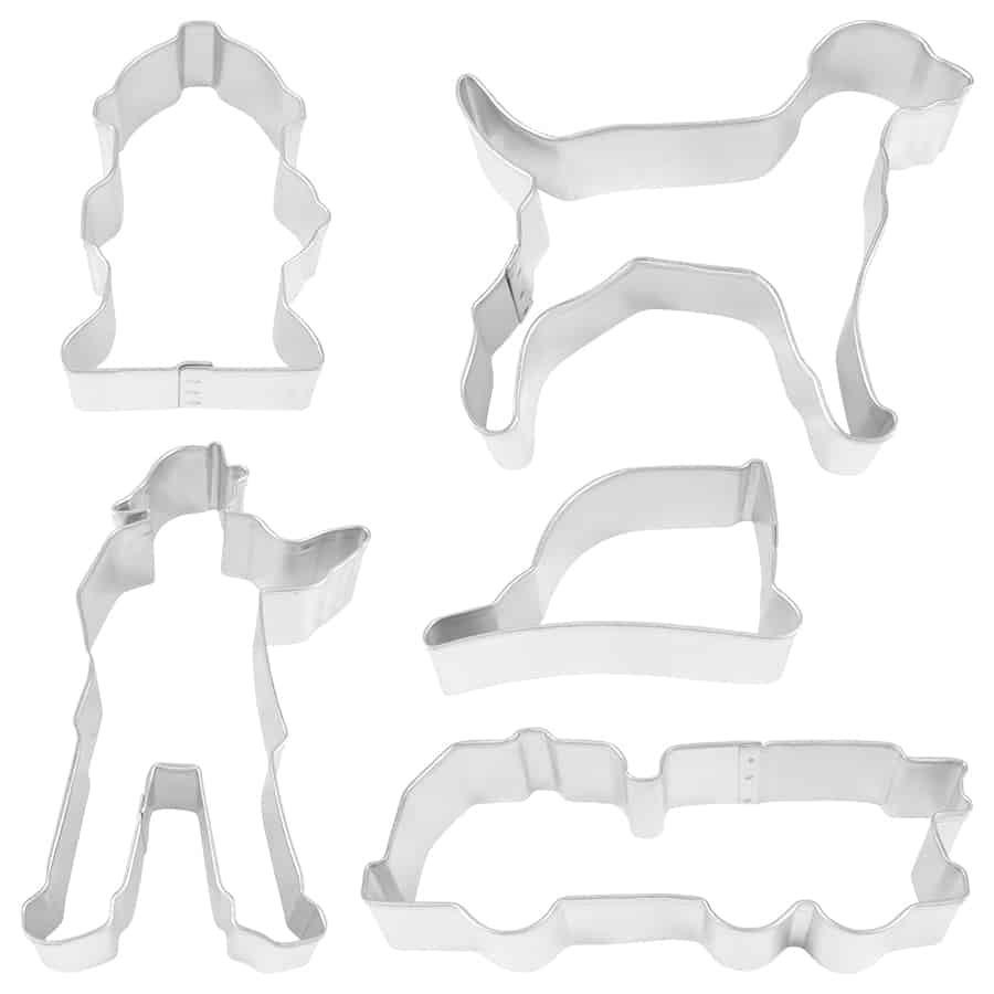 Fire Truck Cookie Cutter 5 PC Set