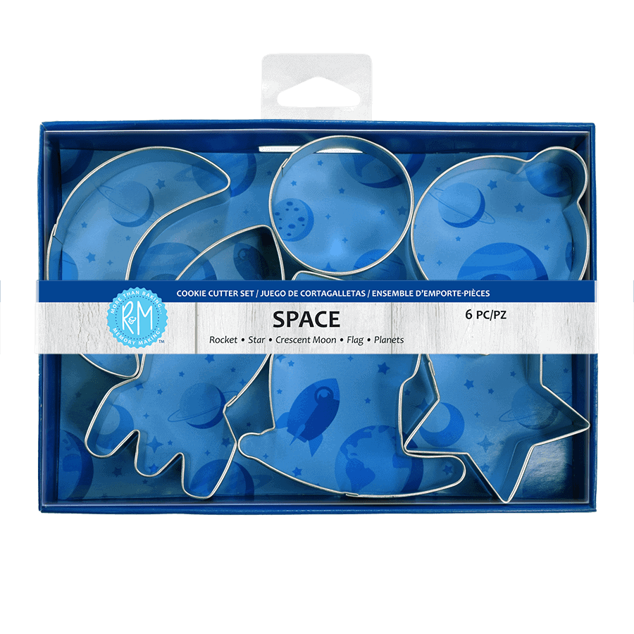 Space Cookie Cutters 6 PC Set