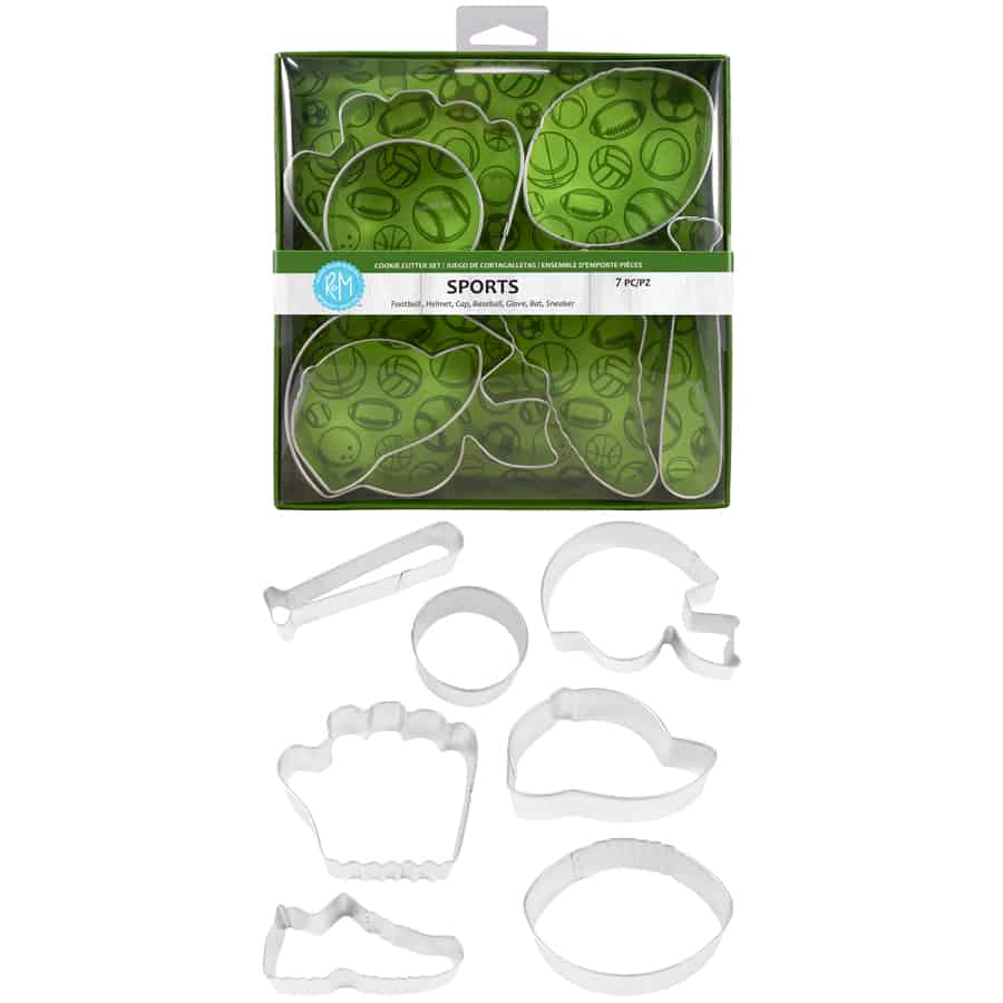 Sports Cookie Cutters 7 PC Set