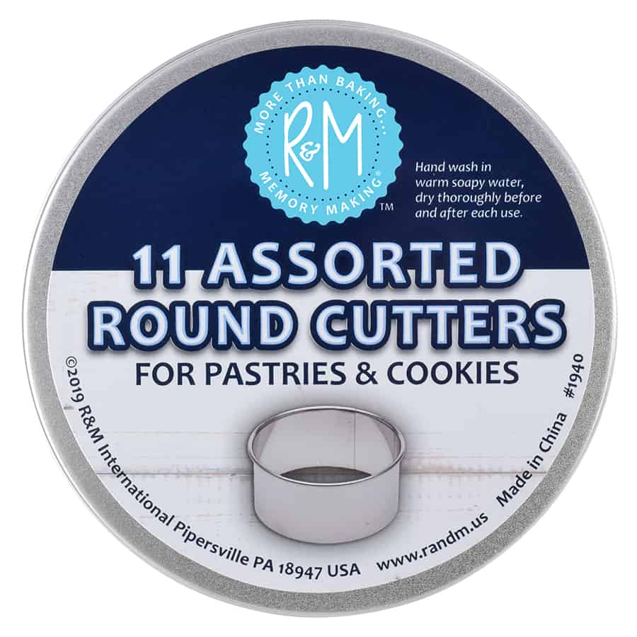 Plain Pastry Cutters 11 Pc Set