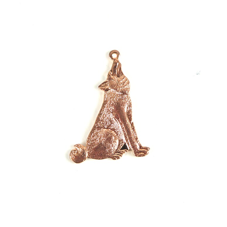 Howling Wolf Charms (M516) (2x)