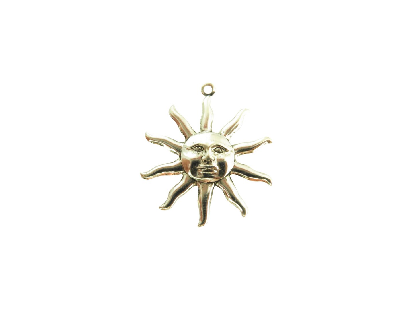 Sun with Face Pendants (M634) (4x)