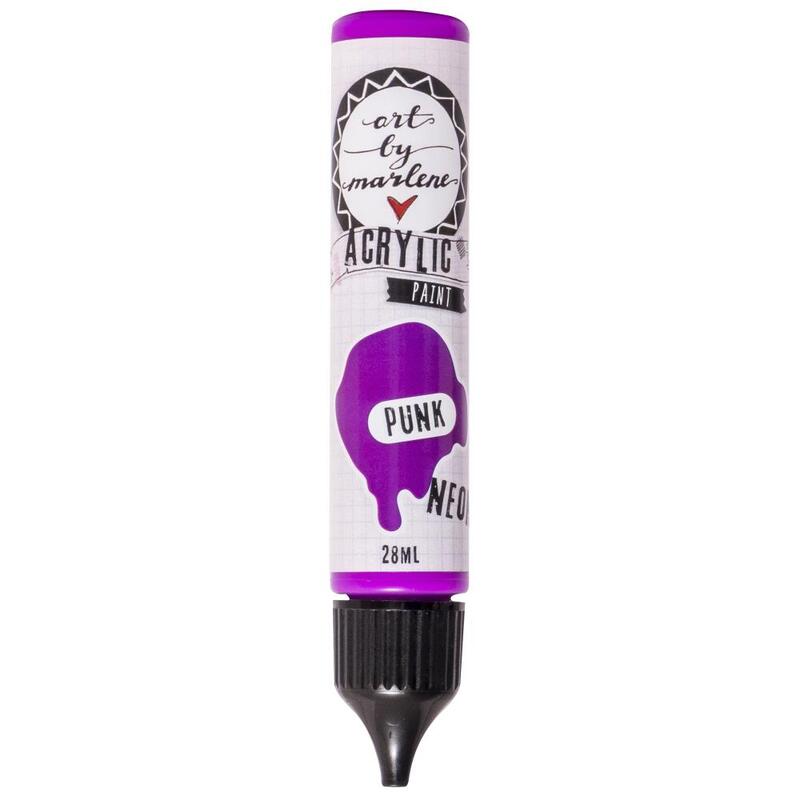 Punk Neon Art By Marlene Acrylic Paint Michaels