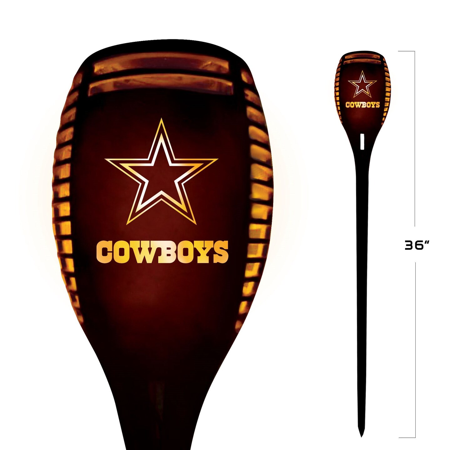 NFL Dallas Cowboys Team LED Solar Torch