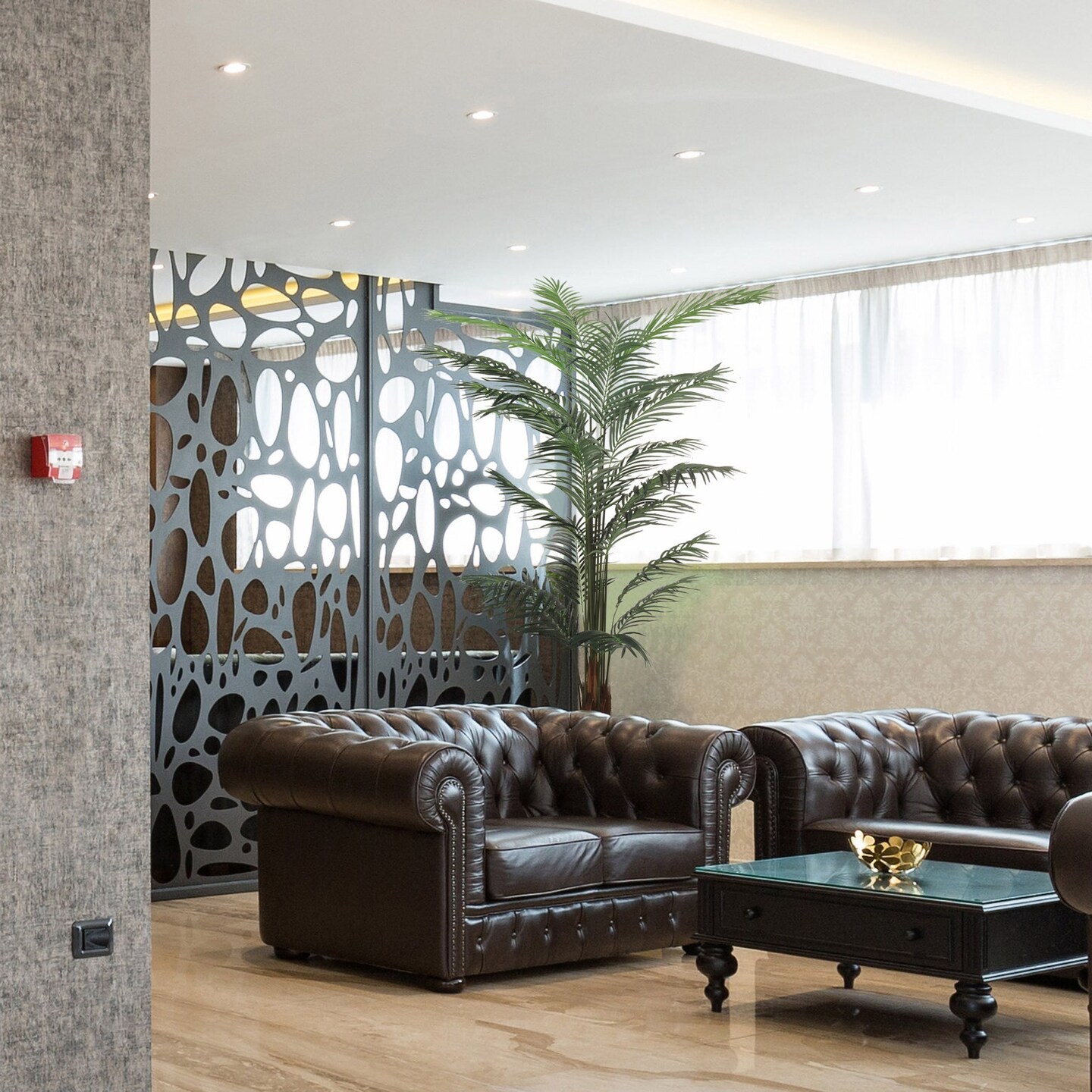 8&#x27; Artificial Areca Palm Tree - Lush, Realistic Indoor Faux Tropical Plant