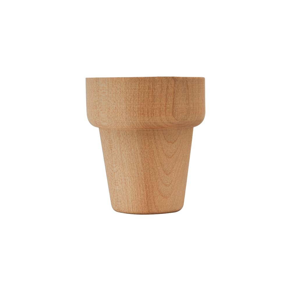 Unfinished Flower Pot Half, Multiple Sizes Available, Small Craft Pots for Signs | Woodpeckers