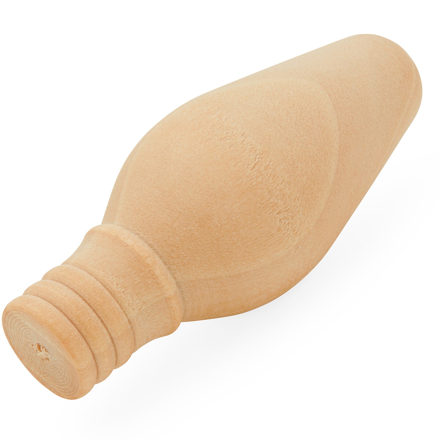 Wood Christmas Light Bulb 2-1/8 inch Unfinished, Crafts & Ornaments |Woodpeckers