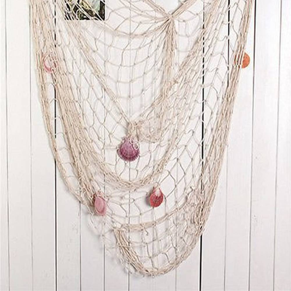Fish Net Decoration Pirate Mermaid Hawaiian Party Ideas