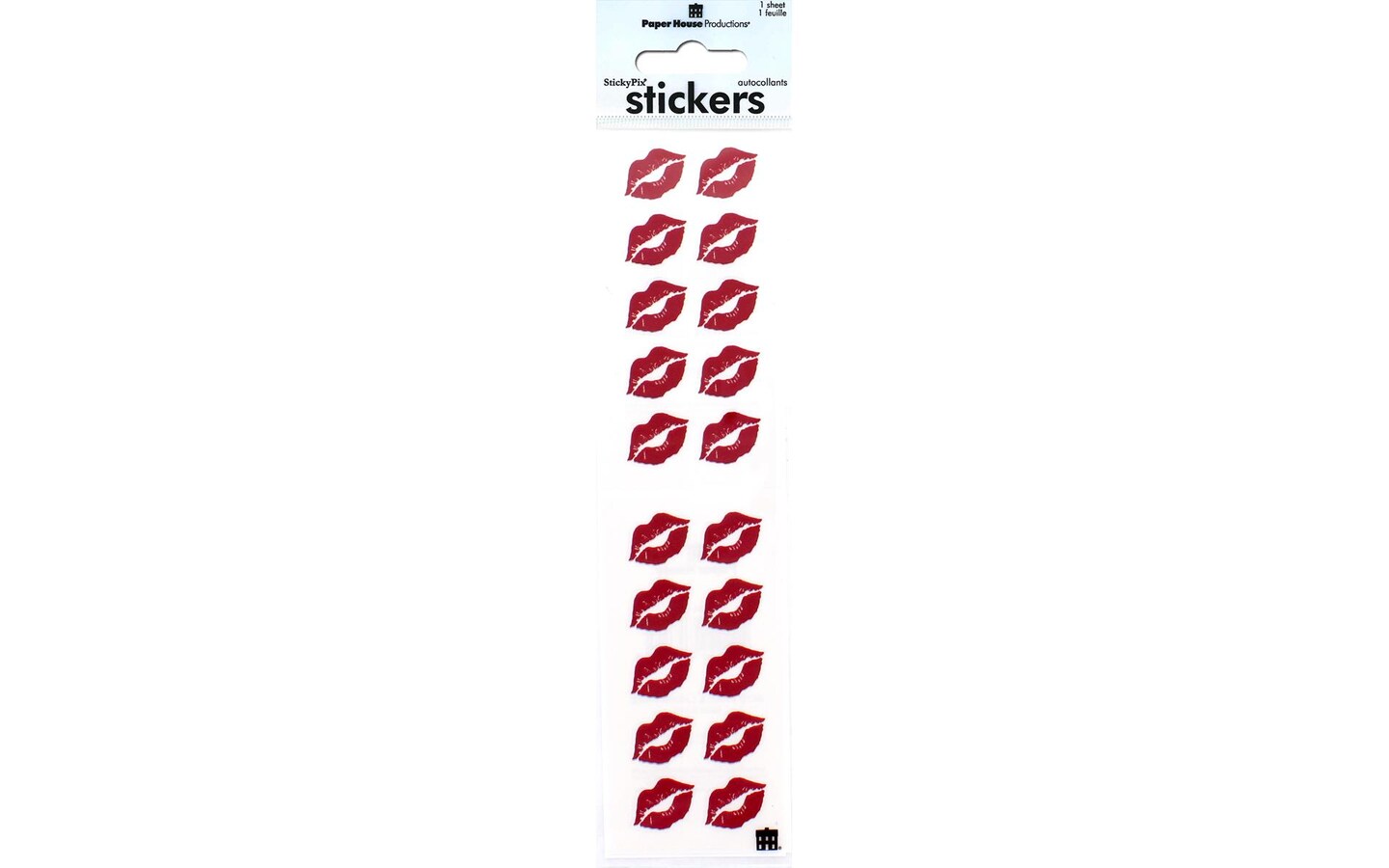 Paper House Sticker Lips 2