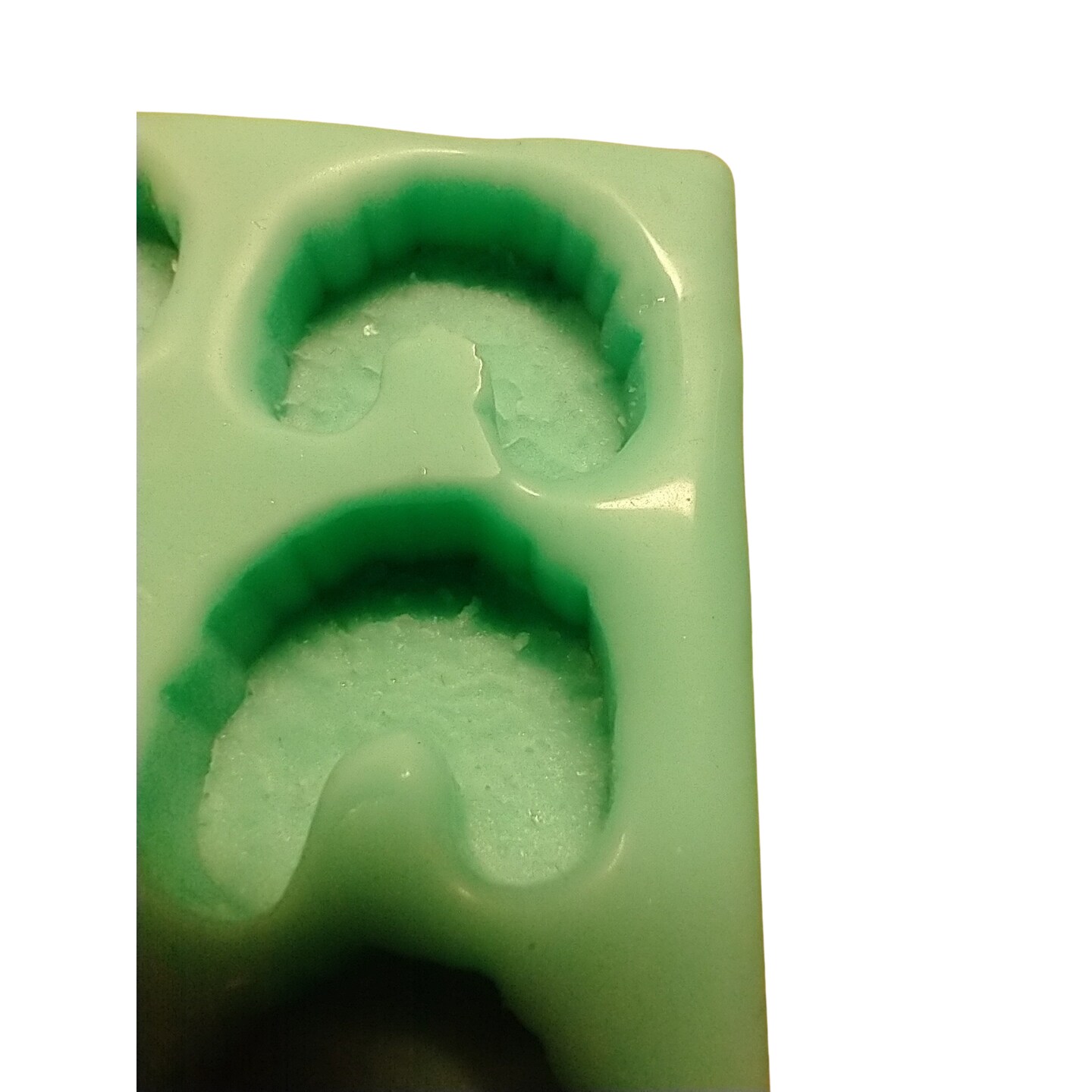 8pc Thin Celery Slices Silicone Mold| Realistic Food Shape for Soap Mold | Candle Wax Resin Clay Mold