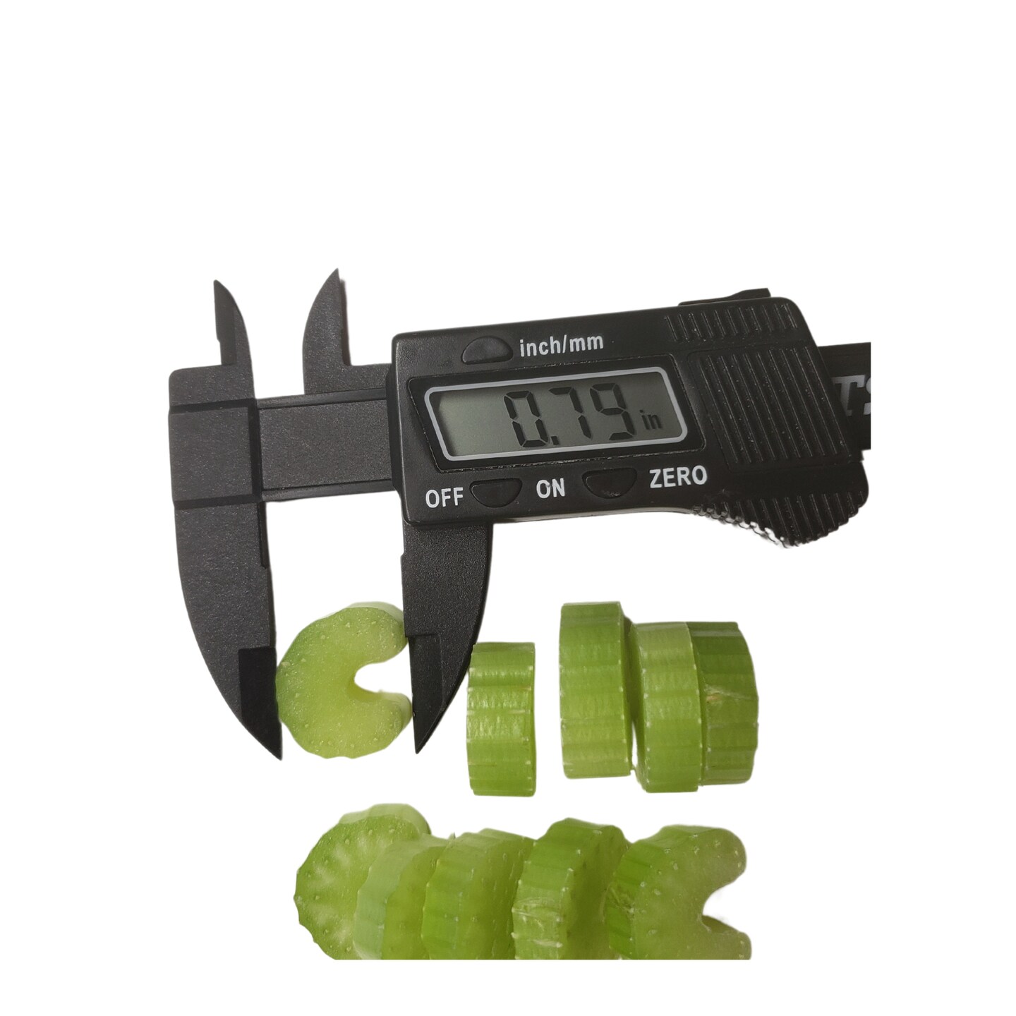 8pc Thin Celery Slices Silicone Mold| Realistic Food Shape for Soap Mold | Candle Wax Resin Clay Mold