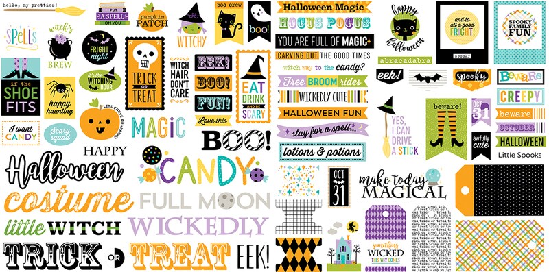 Spell On You Ephemera Words - Bella Blvd