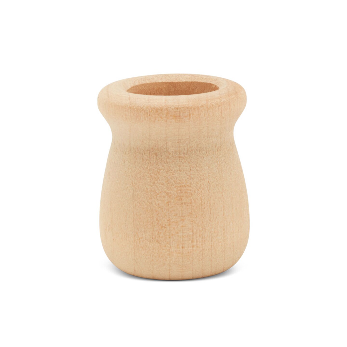 Bean Pot Candle Cups Multiple Sizes Available, Unfinished for Crafts | Woodpeckers