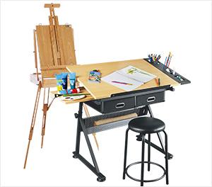 michaels art desk