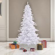 White Christmas Trees