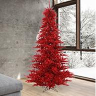 Red & Pink Christmas Trees