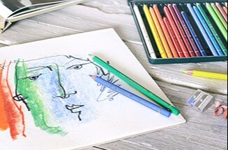 Cartoon Crayon Children's Art Drawing Supplies Diy Coloring - Temu