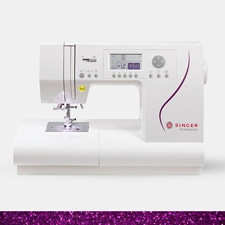 white sewing machine