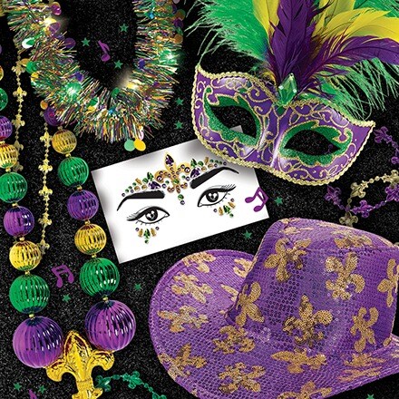 st michaels mardi gras beads