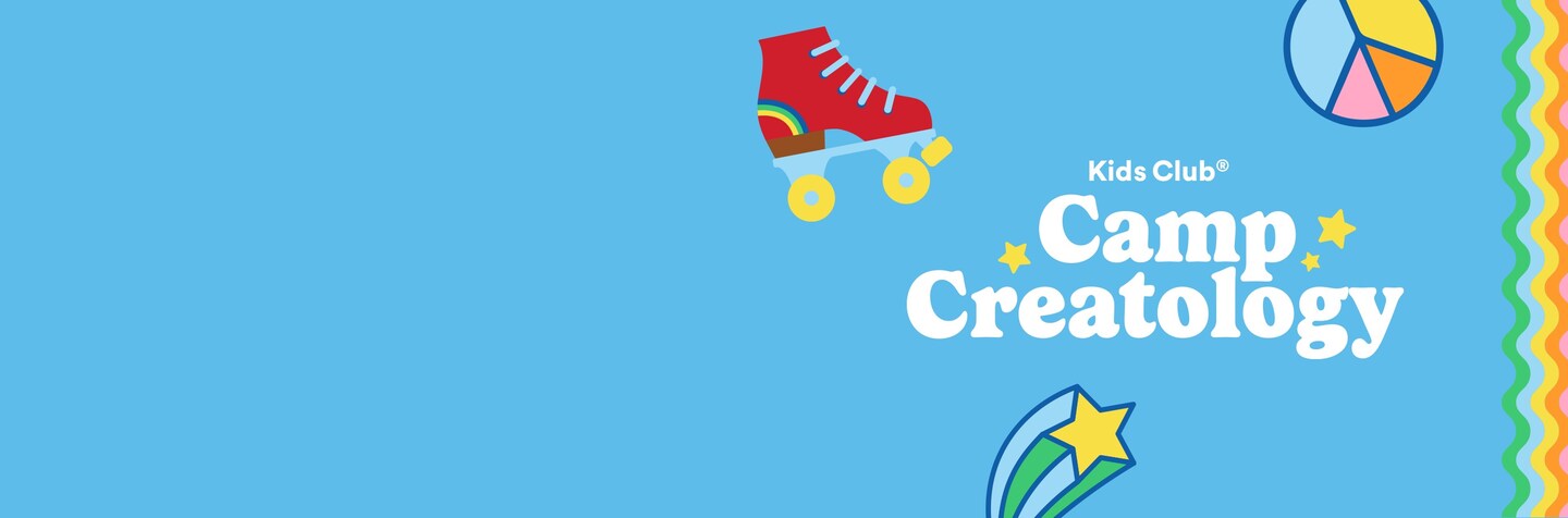 Get ready for Camp Creatology™: Four weeks of creative summer fun from June 17 - July 12 for kids ages 6+.