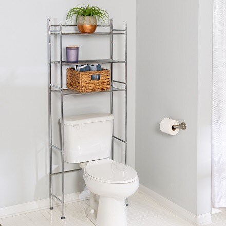 Over-the-Toilet 3 Tiers Shelf for Bathroom Storage