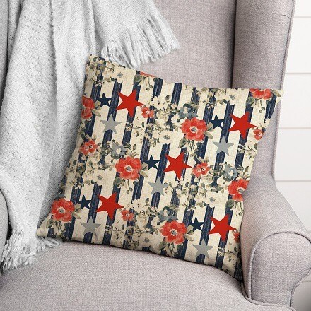 Patriotic Pillow by Designs Direct