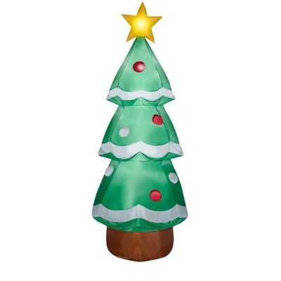 7ft. Airblown® Inflatable Christmas Tree