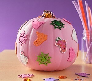 Kids' Halloween Crafting