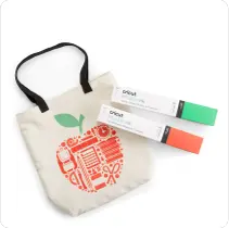 0 Cricut® Infusible Ink™ Apple Teacher Book Bag