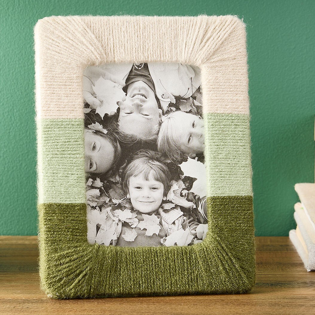 yarn covered frame project